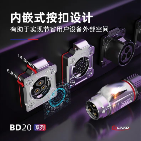 凌科BD系列金屬連接器5